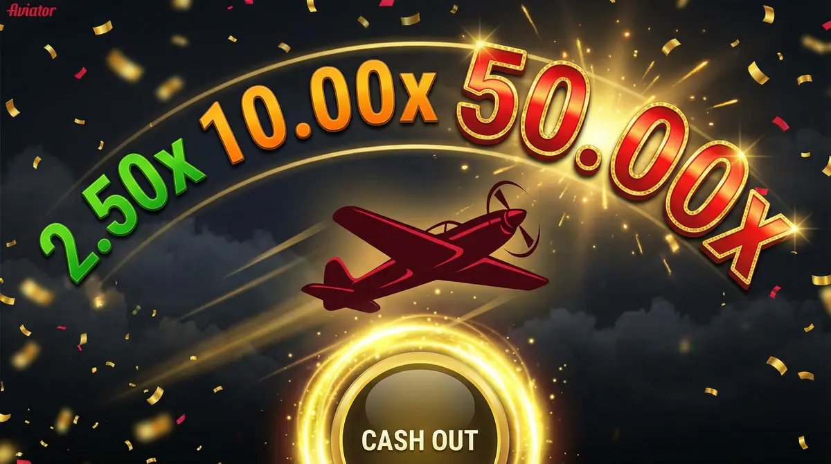 Multiplicadores en Aviator