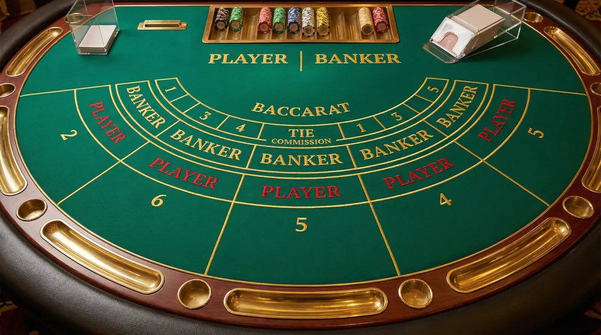 Mesa de Bacará en Bonos Casino Online México